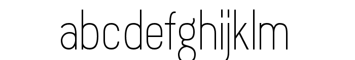 Rotrude-Light Font LOWERCASE