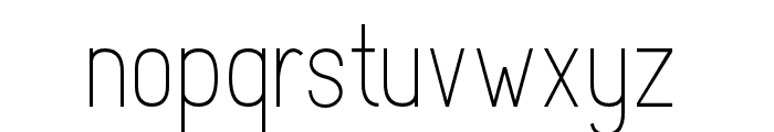 Rotrude-Light Font LOWERCASE