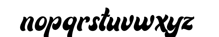 Routhers Font LOWERCASE
