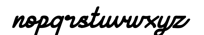 Roverclat italic  Italic Font LOWERCASE