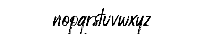 Russell-Alternative-Italic Font LOWERCASE