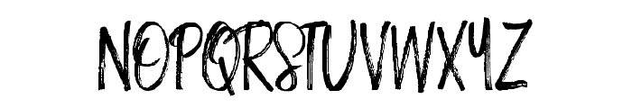Russell-Alternative Font UPPERCASE