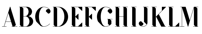 SF Kingston Medium Font UPPERCASE