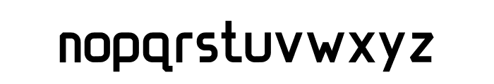 STARWAY Font LOWERCASE