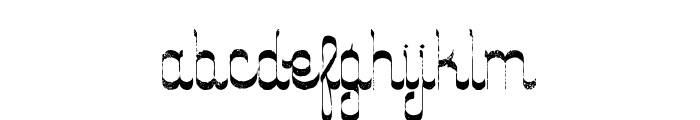 Safi Grunge Font LOWERCASE