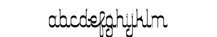 SafiBold Font LOWERCASE