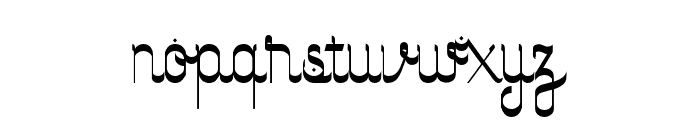 SafiBold Font LOWERCASE