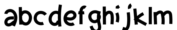 Sangkuriang ExtraBold Font LOWERCASE