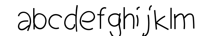 Sangkuriang Font LOWERCASE