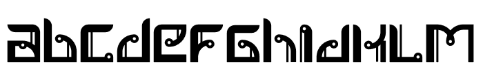 Sawadikap Font LOWERCASE