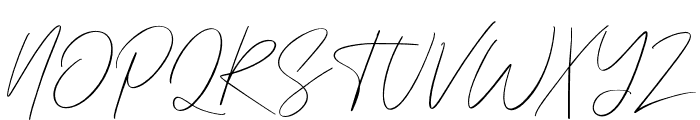 Scottsmith Font UPPERCASE