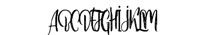 Scratches Font UPPERCASE