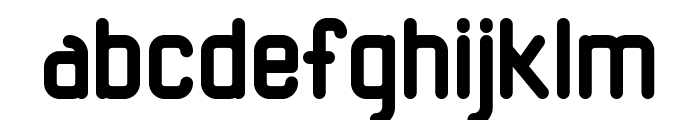 Shelby bold Font LOWERCASE