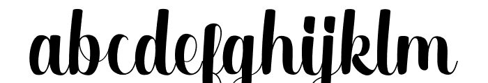 Shemory Font LOWERCASE