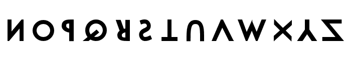 Shifter Font LOWERCASE