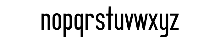 Sigma Regular Font LOWERCASE