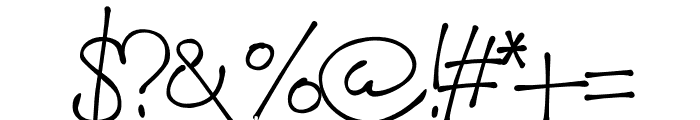 Signeton Font OTHER CHARS