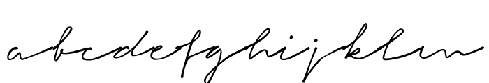 Signeton Font LOWERCASE