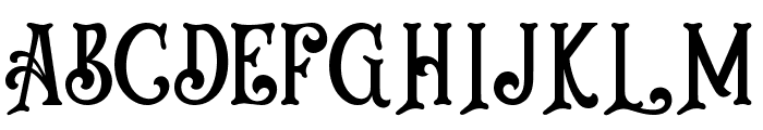 Silver Stone Regular Font UPPERCASE