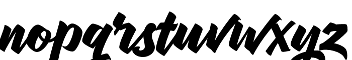 Sinisuka Regular Font LOWERCASE