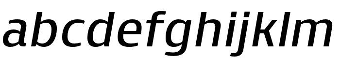 Skrinia Bold Italic Font LOWERCASE