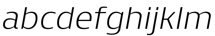 Skrinia Italic Font LOWERCASE