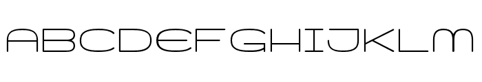 Skywave Light Font LOWERCASE