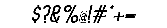 Sofian.Italic Font OTHER CHARS