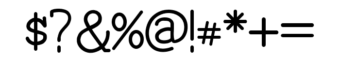 Solecha Regular Font OTHER CHARS