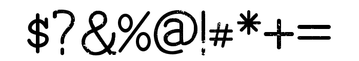 Solecha-Rough Font OTHER CHARS