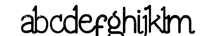 Solecha-Rough Font LOWERCASE