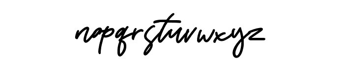 Sophia Dito Signature Regular Font LOWERCASE