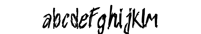 Sorrow Font LOWERCASE