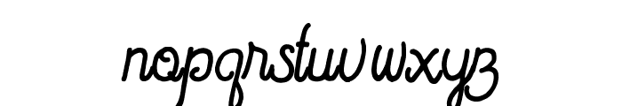 Sortdecai Cursive Script Font LOWERCASE