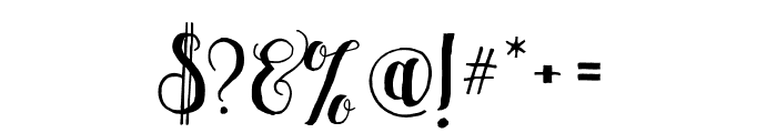 Sortdecai Handmade Script Font OTHER CHARS