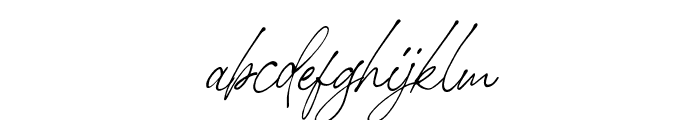StephenGillion-Italic Font LOWERCASE