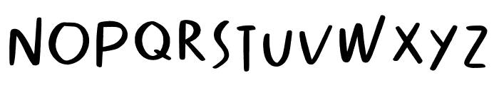 Stikers Font LOWERCASE