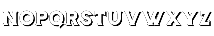 Storehouse-Shadow Font LOWERCASE