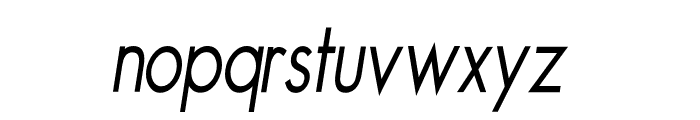 Stynx Italic Font LOWERCASE