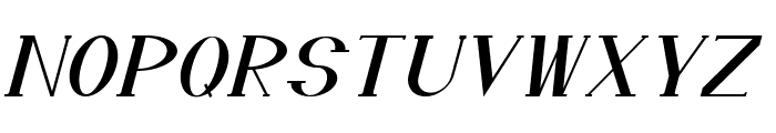Supreme Spirit Sans Serif Font UPPERCASE