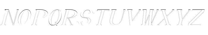 Supreme Spirit Serif 2 Font UPPERCASE