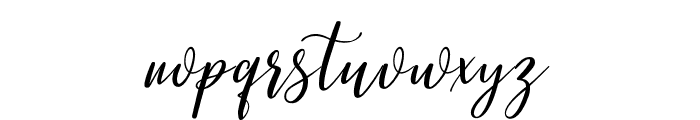 Sweetshy Font LOWERCASE