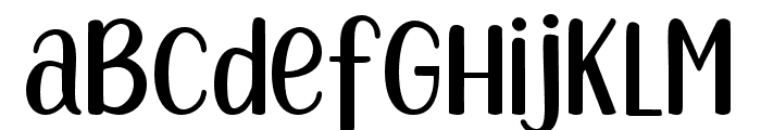 Syaquita Font UPPERCASE