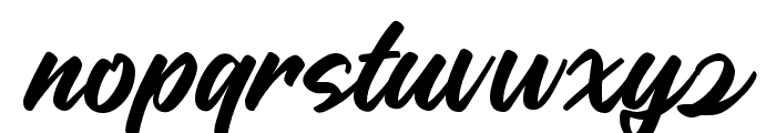 Taliga Script Regular Font LOWERCASE