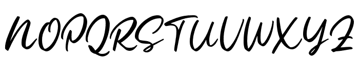 Talitta Script Regular Font UPPERCASE