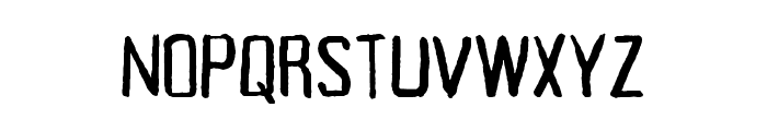 TallowSansTC-Pen Font LOWERCASE