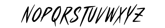 Taverius-Regular Font UPPERCASE