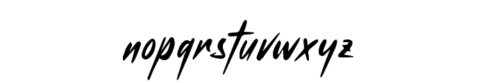 Taverius-Regular Font LOWERCASE