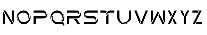 Techno Space Font LOWERCASE