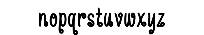 Thai Tea Font LOWERCASE